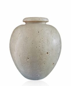 vaso-artigianato-tavola-porta-fiori-travertino-marble-flower-vase-table-handmade-h-18-cosebelleantichemoderne