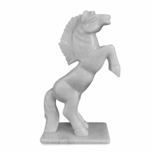 scultura-da-tavolo-cavallo-rampante-marmo-bianco-white-marble-table-sculpture-horse-cosebelleantichemoderne