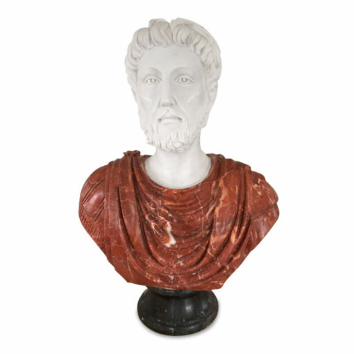 busto-arte-italiana-classic-Roma-imperiale-antichita-marmo-Carrara-scultura-design-classic-antiques-cosebelleantichemoderne