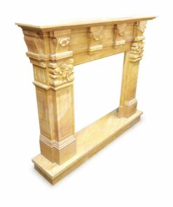 camino-in-marmo-giallo-di-siena-antique-yelloow-marble-fireplace-h130cm-cosebelleantichemoderne