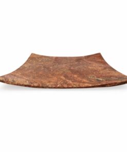 Vassoio-quadrato-marmo-travertino-rosso-travertine-marble-red-bowl-centerpiece-antique-madeinItaly-cosebelleantichemoderne.