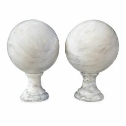 coppia-sfere-marmo-carrara-pair-spheres-carrara-marble