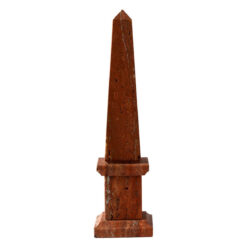 obelisco travertino rosso