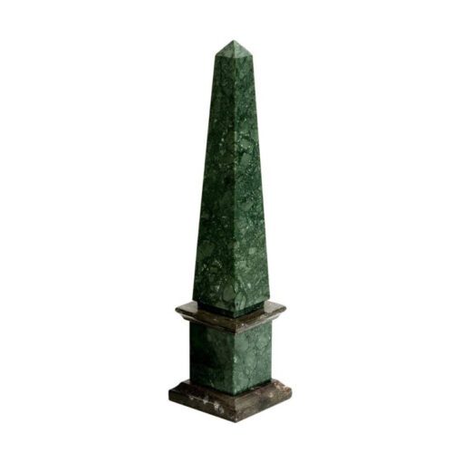 obelisco marmo verde marrone fossile