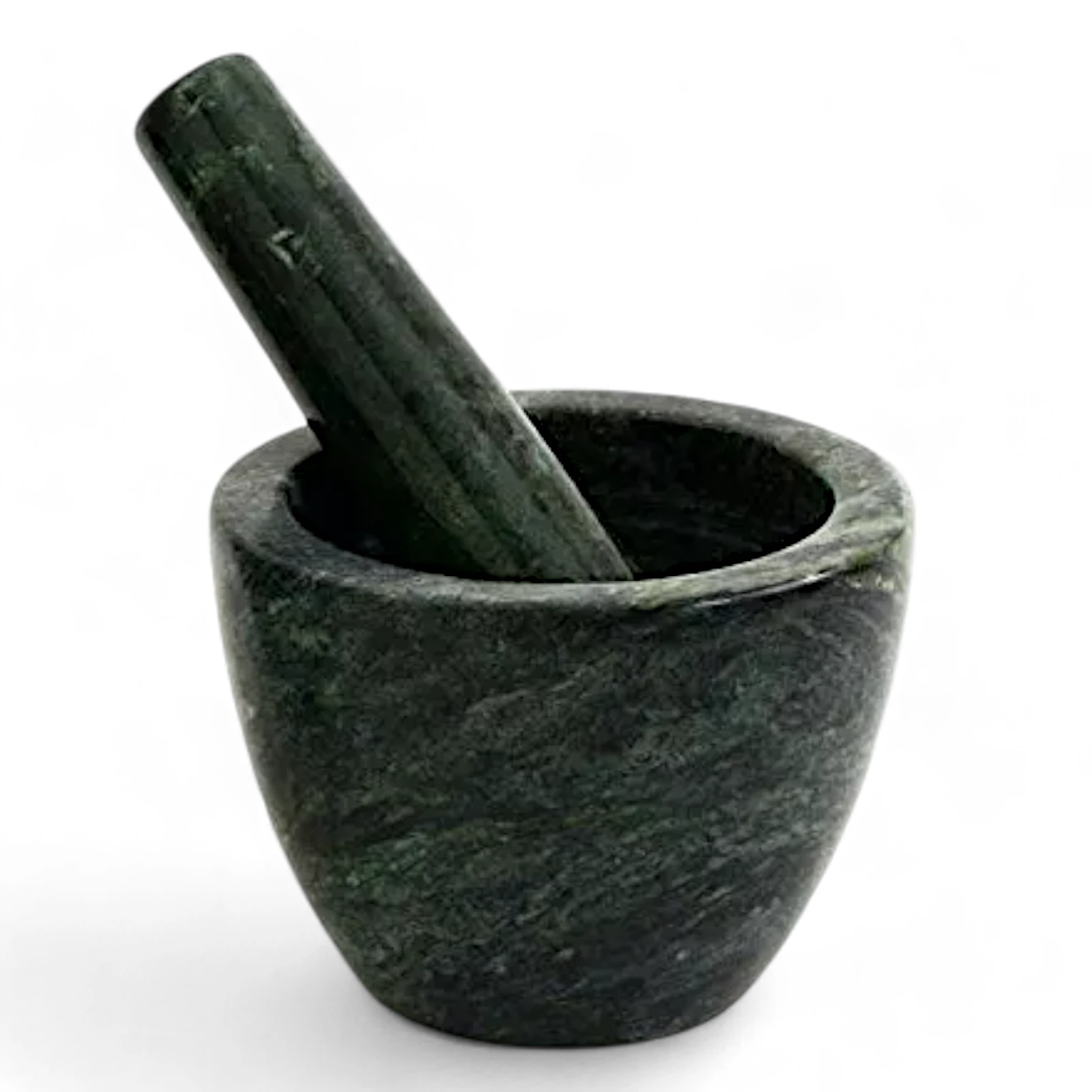 mortaio-tazza-marmo-verde-cosebelleantichemoderne