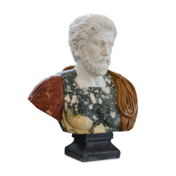busto-in-marmo-policromo-imperatore-marco-aurelio-cosebelleantichemoderne