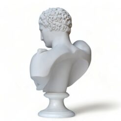 Busto-Hermes-olimpia-scultura-in-marmo-cosebelleantichemoderne