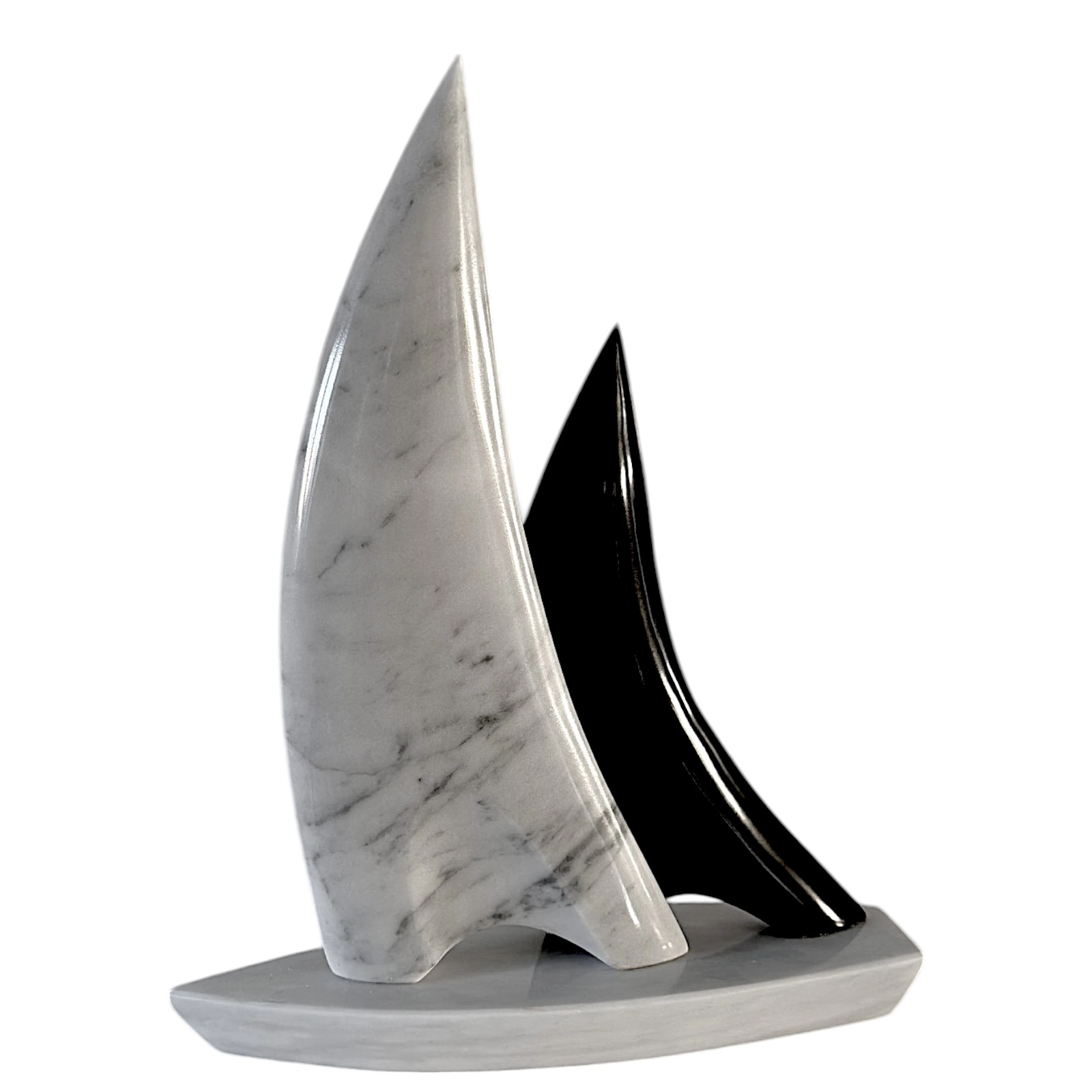 barca-con-vele-bianco-nero-cosebelleantichemoderne