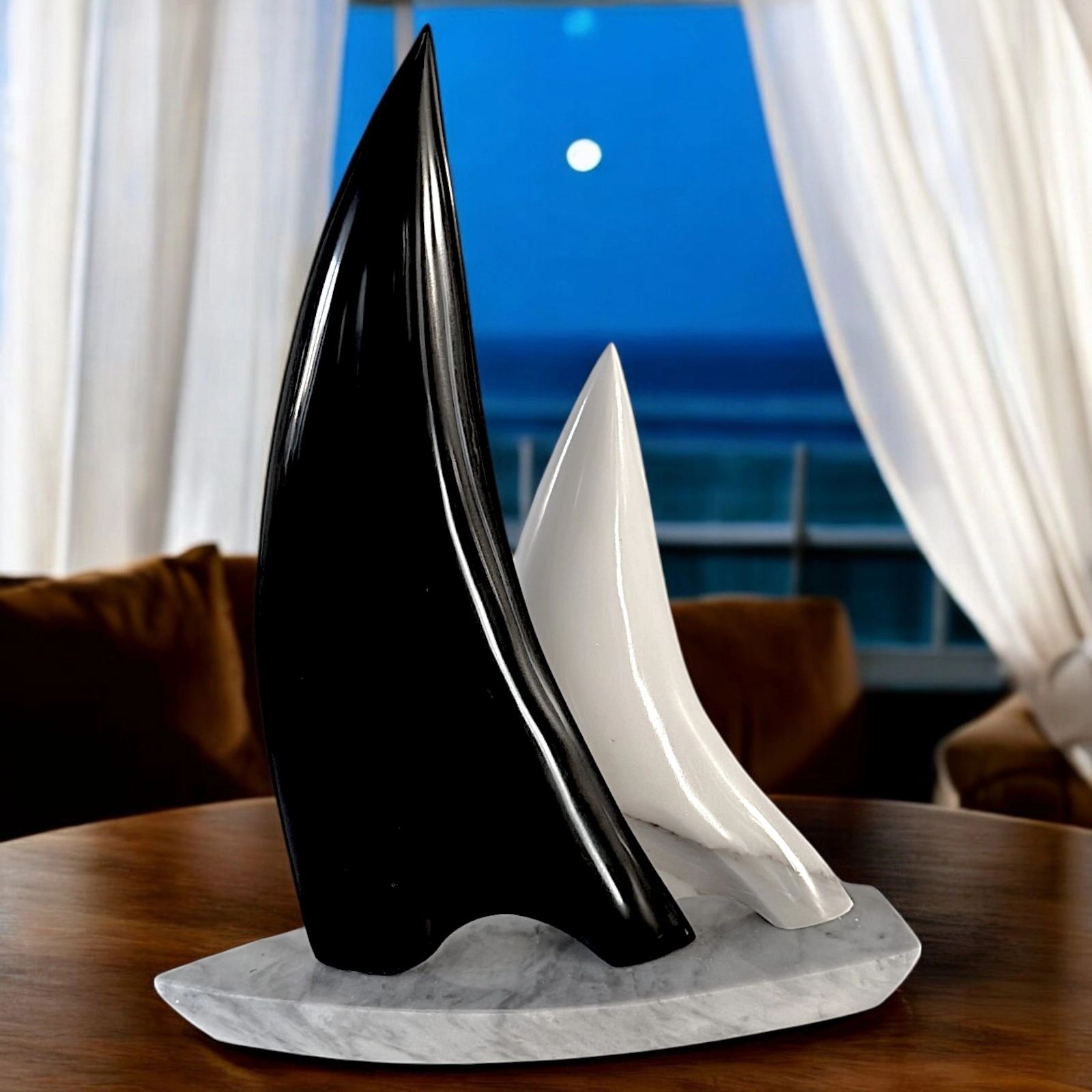 barca-vele-nero-bianco-carrara-cosebelleantichemoderne