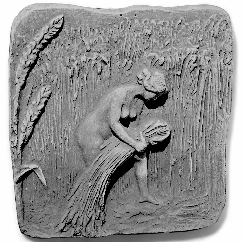 il-covone-decorazione-parete-terracotta-grigio-lava-cosebelleantichemoderne