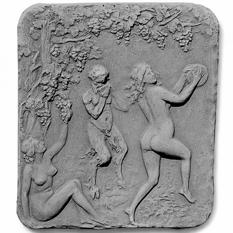 a-pergola-decorazione-parete-terracotta-grigio-lava-cosebelleantichemoderne