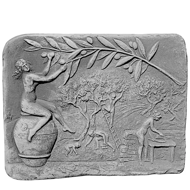 la-raccolta-delle-olive-decorazione-parete-terracotta-cosebelleantichemoderne-