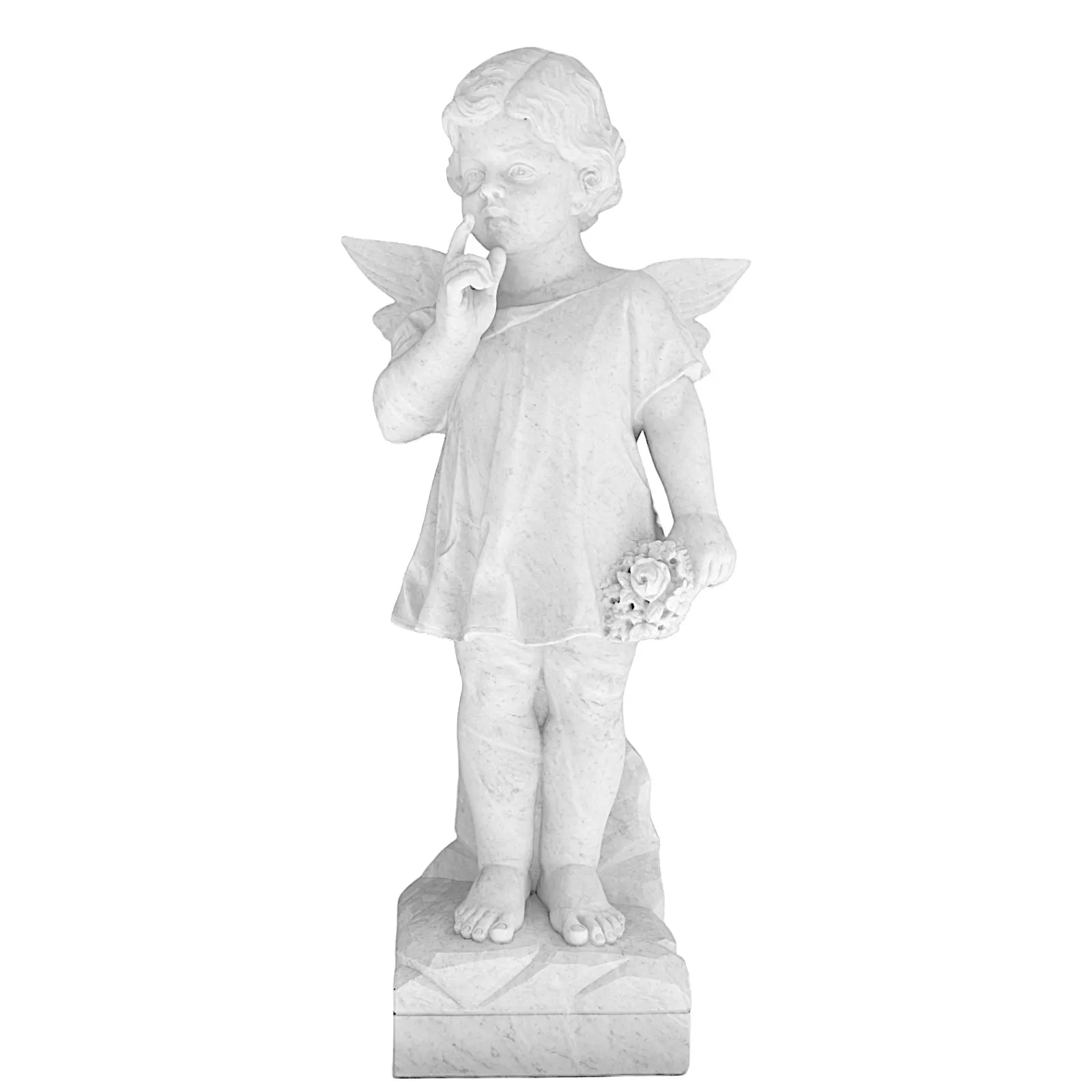 angelo-statua-marmo-carrara-cosebelleantichemoderne