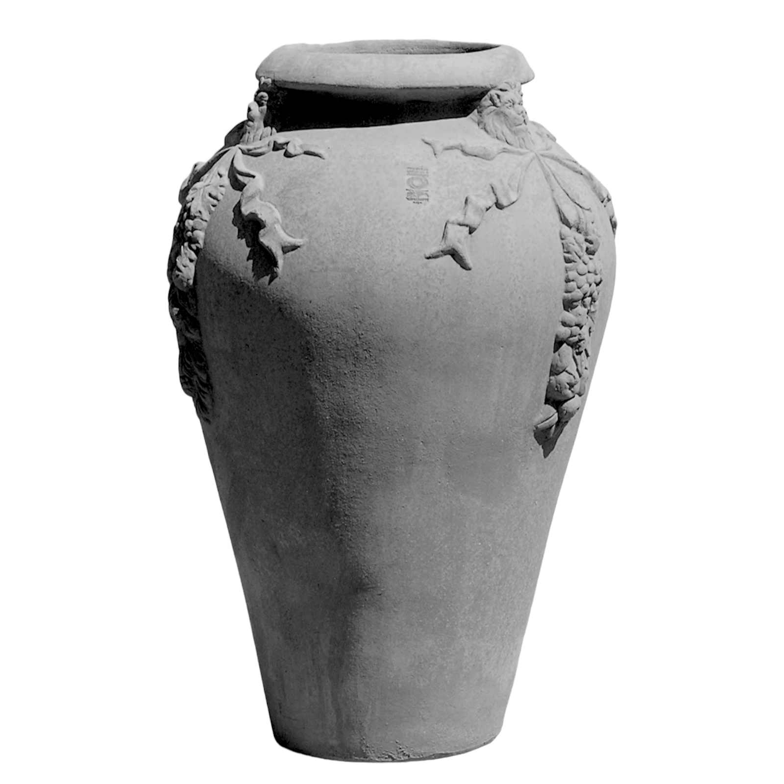 orcio-ad-anfora-festoni-grigio-lava-terracotta-cosebelleantichemoderne