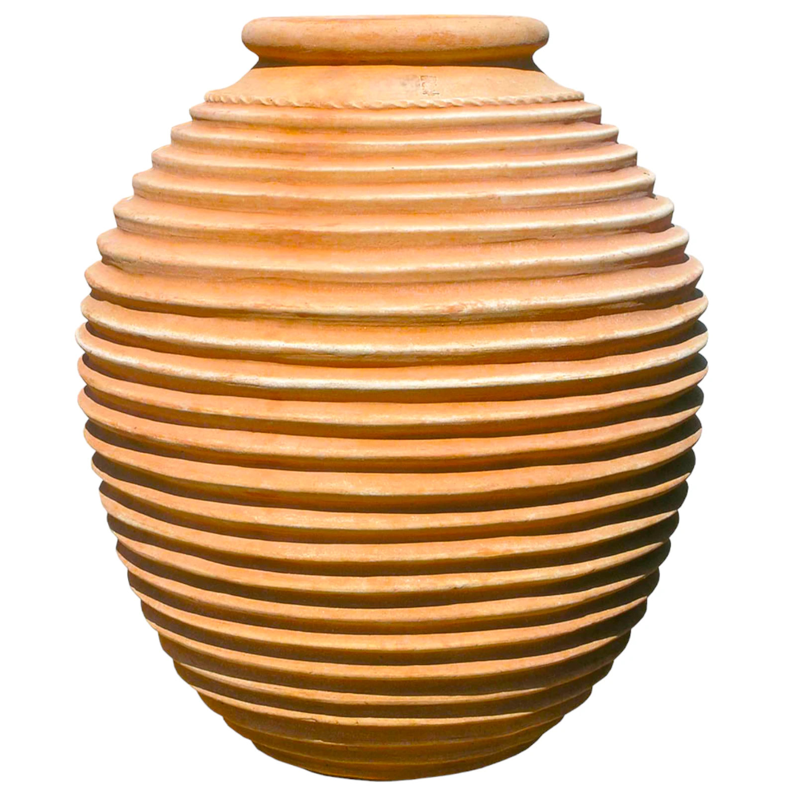 orcio-con-righe-terracotta-cosebelleantichemoderne