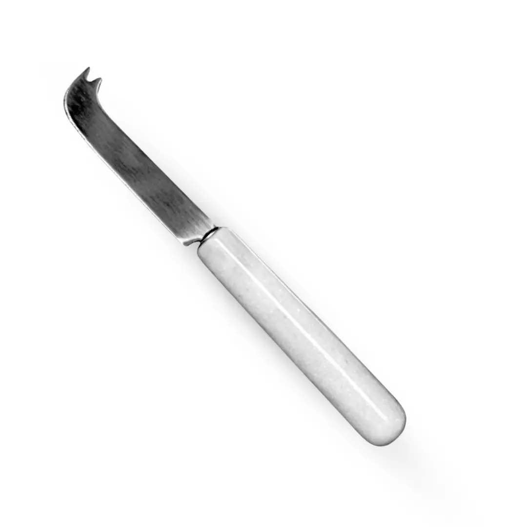 idea regalo set charme del Formaggio in Marmo Bianco