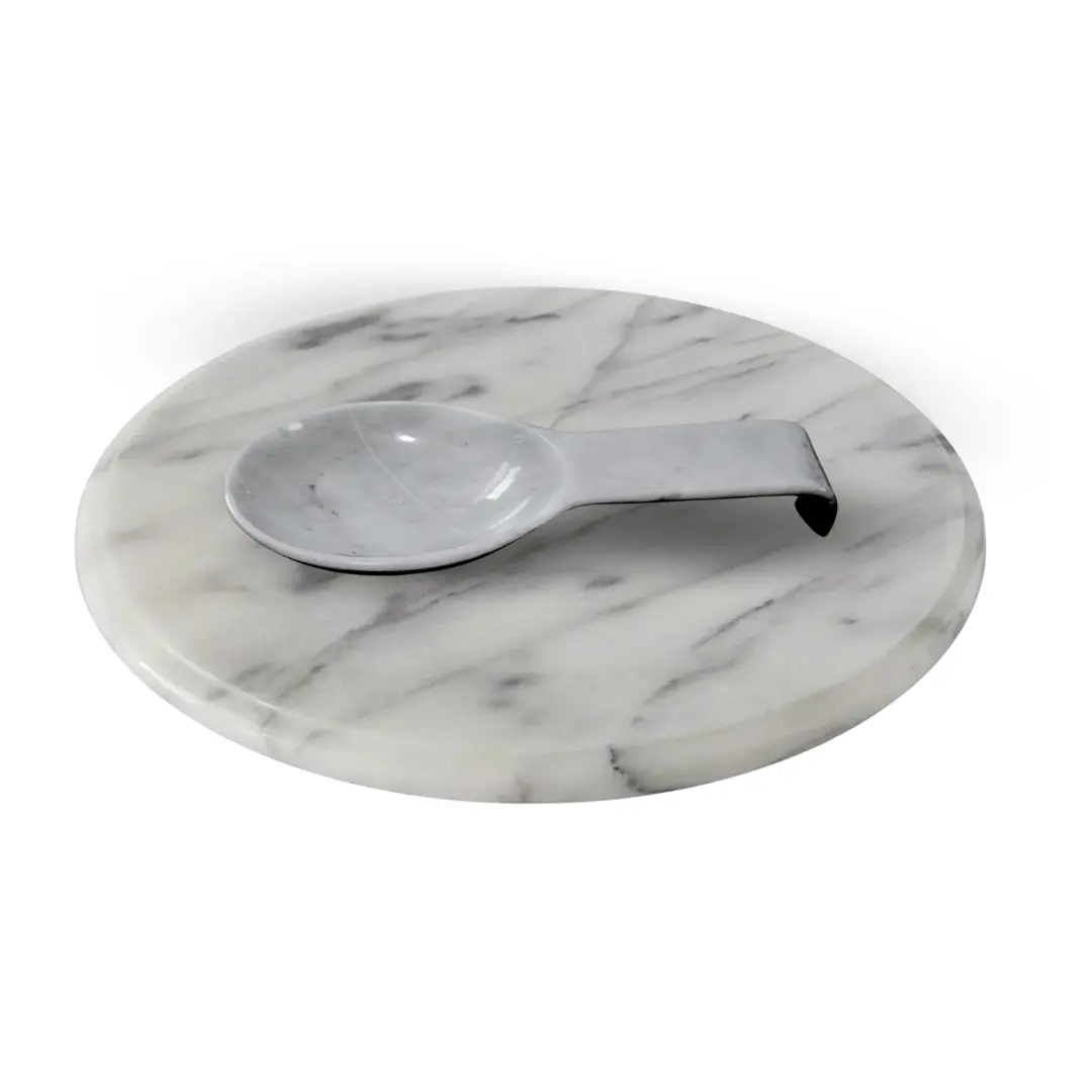 Idea regalo di lusso in marmo bianco di Carrara