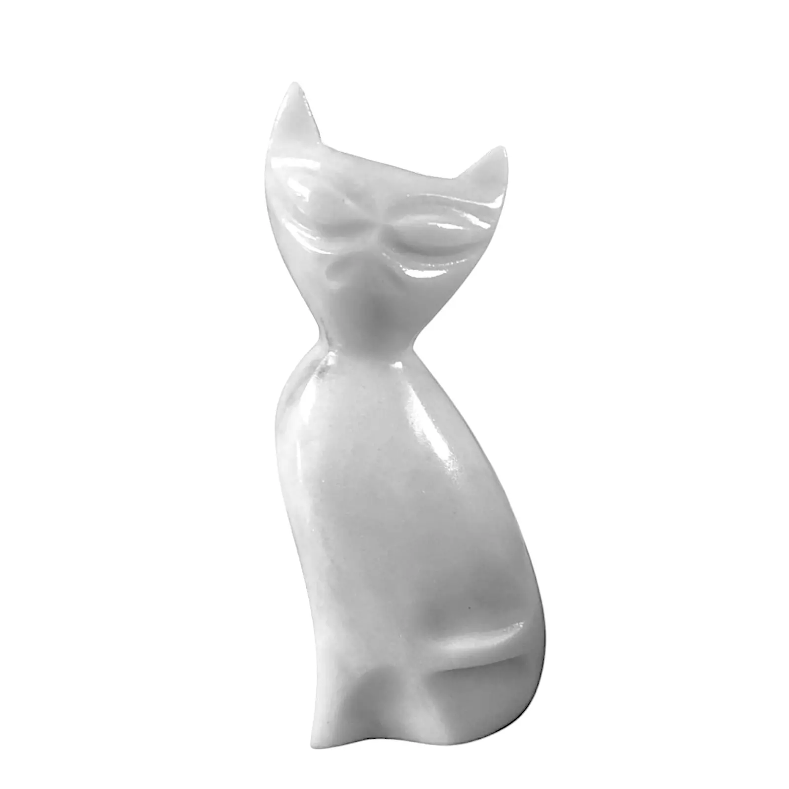 gatto-bianco-scultura-marmo-cosebelleantichemoderne
