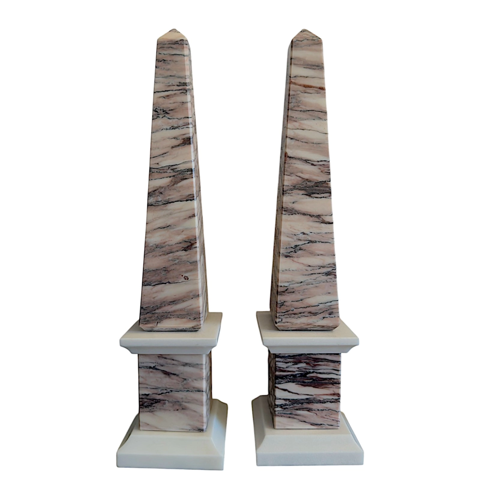 coppia-obelischi-marmo-rosso-luana-striato-cosebelleantichemoderne