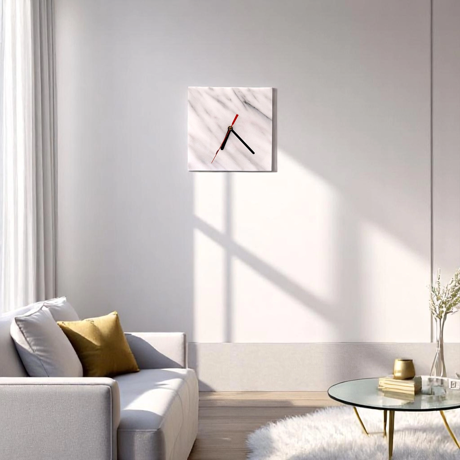 orologio-marmo-bianco-cosebelleantichemoderne