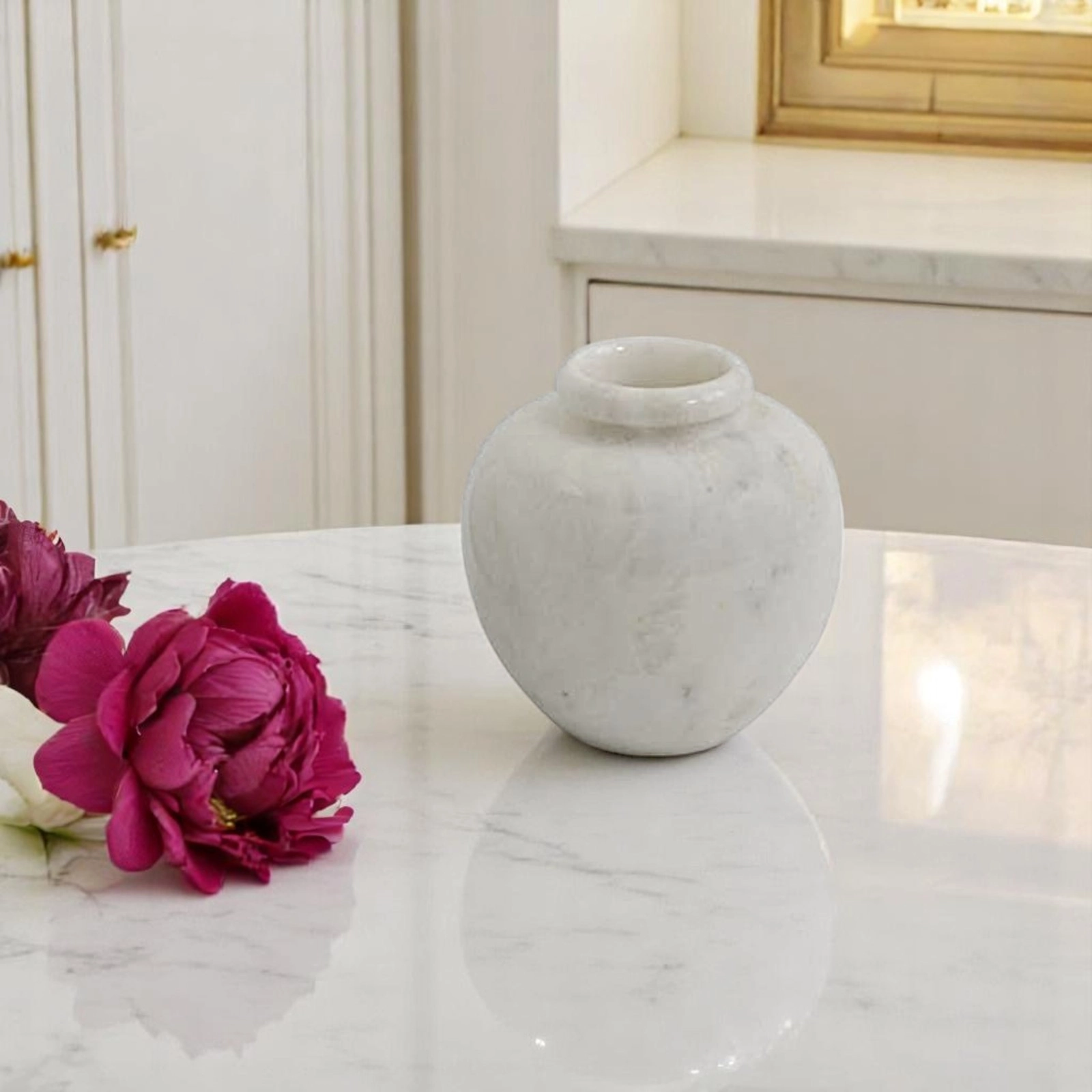 vaso-marmo-bianco-8cm-cosebelleantichemoderne