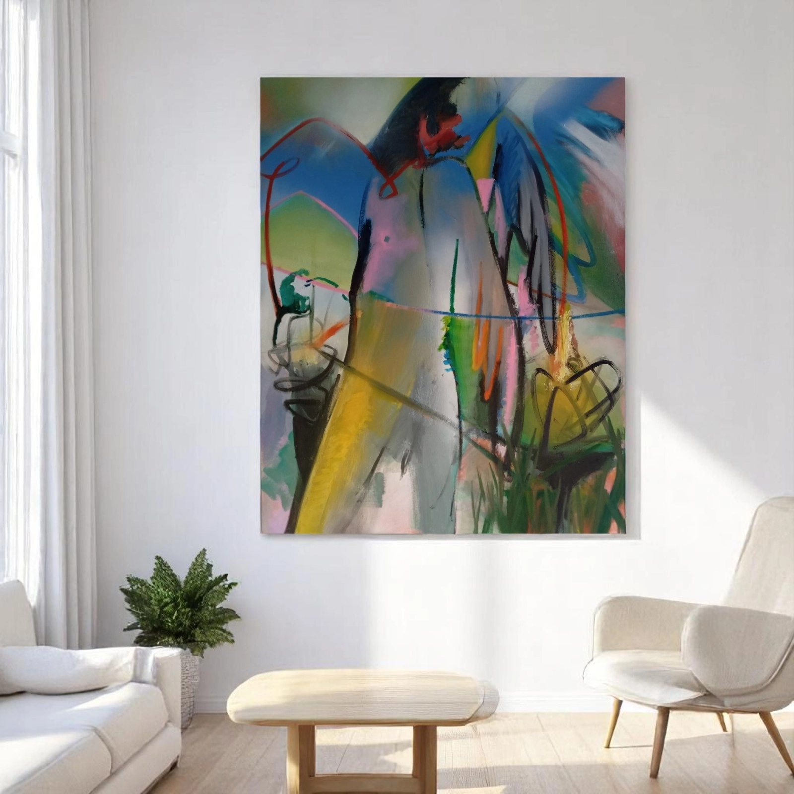 icaro-arte-olio-tela-80-100-cosebelleantichemoderne