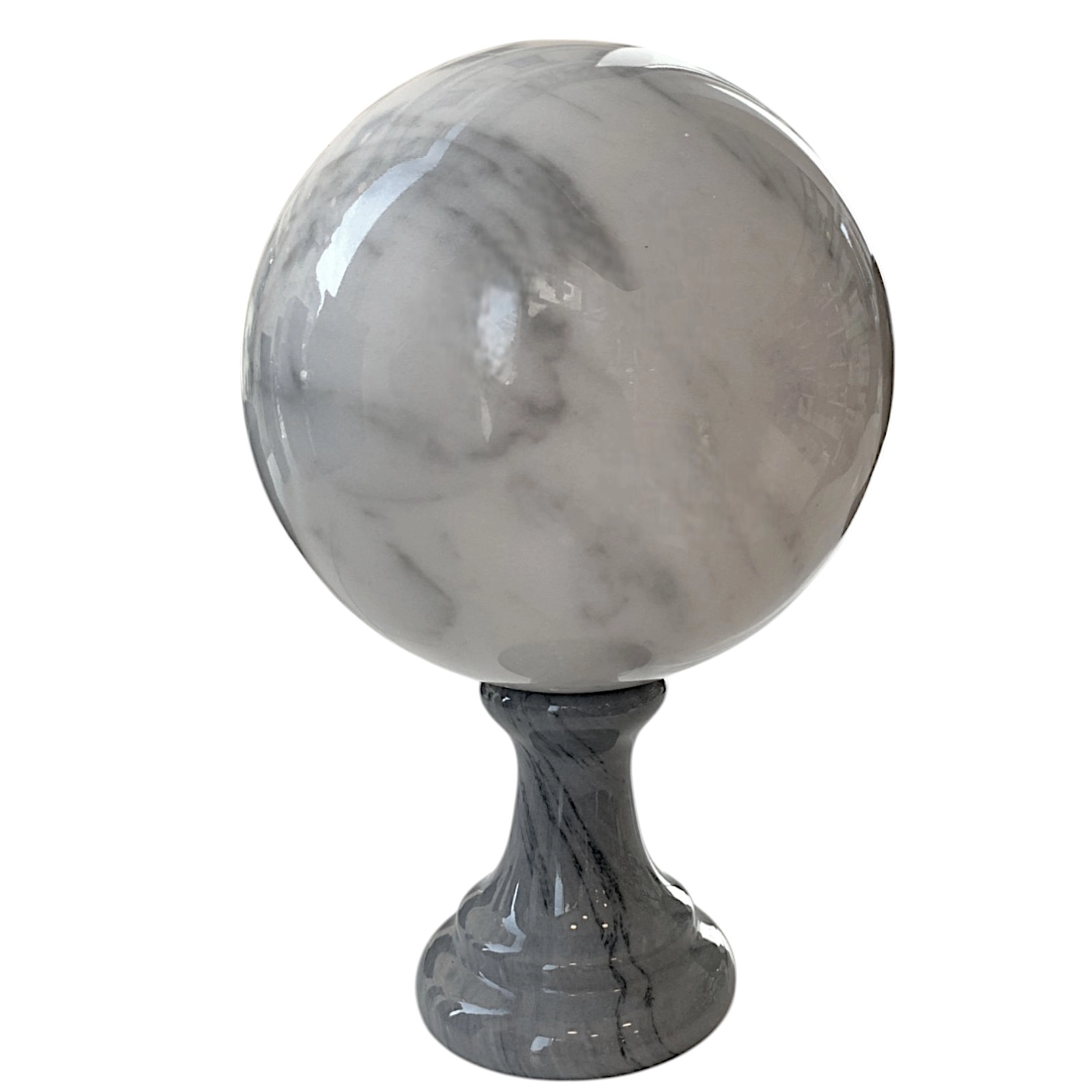 sfera-bianco-grigio-marmo-cosebelleantichemodern