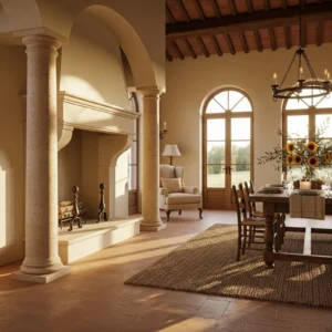 colonne-marmo-carrara-interni-cosebelleantichemoderne