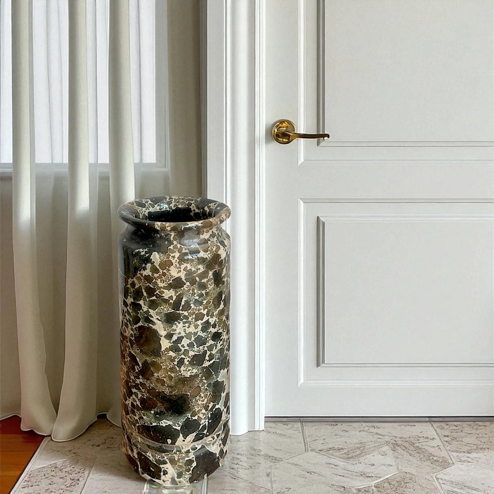 portaombrelli-25x61-rocciapelleditigre-verde-marrone-cosebelleantichemoderne