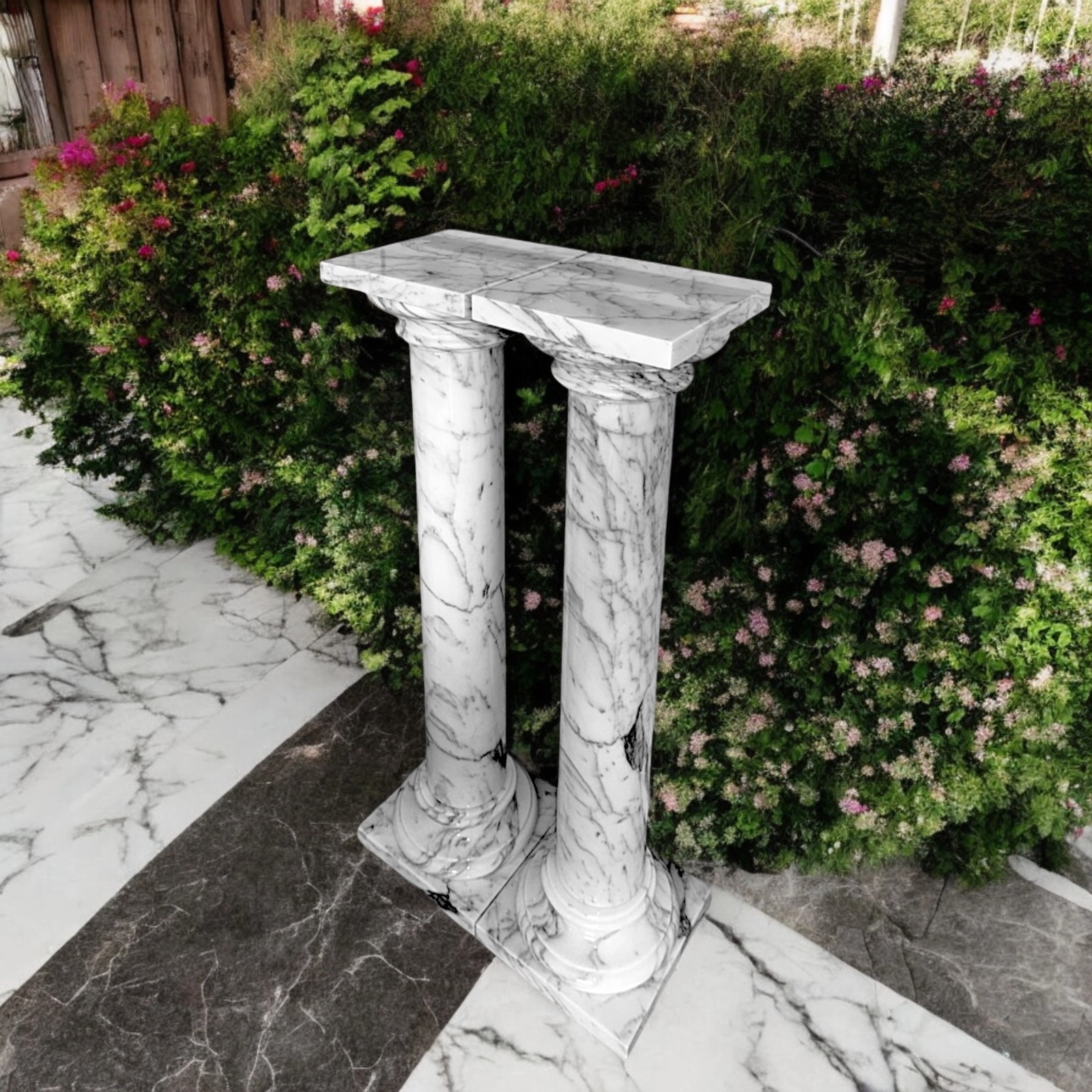 coppia-colonne-carrara-100-cosebelleantichemoderne