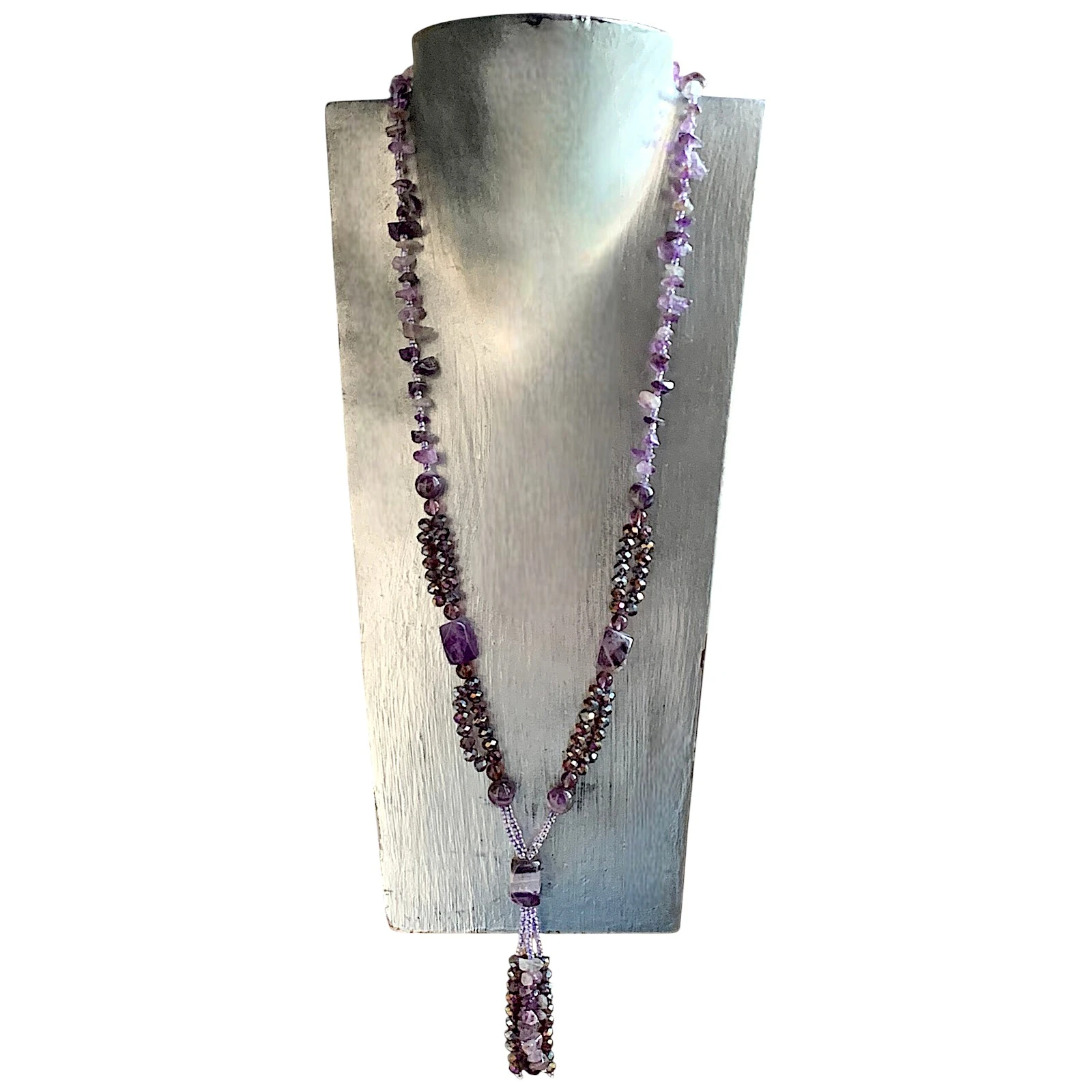 collana-artigianale-ametista-viola-lunga-pietra-naturale-43cm-cosebelleantichemoderne
