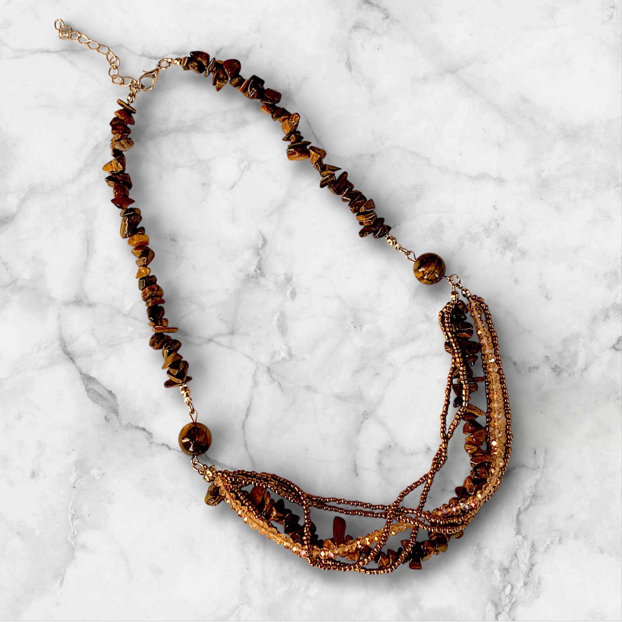 collana-artigianale-occhio-tigre-marrone-pietra-naturale-23cm-cosebelleantichemoderne-