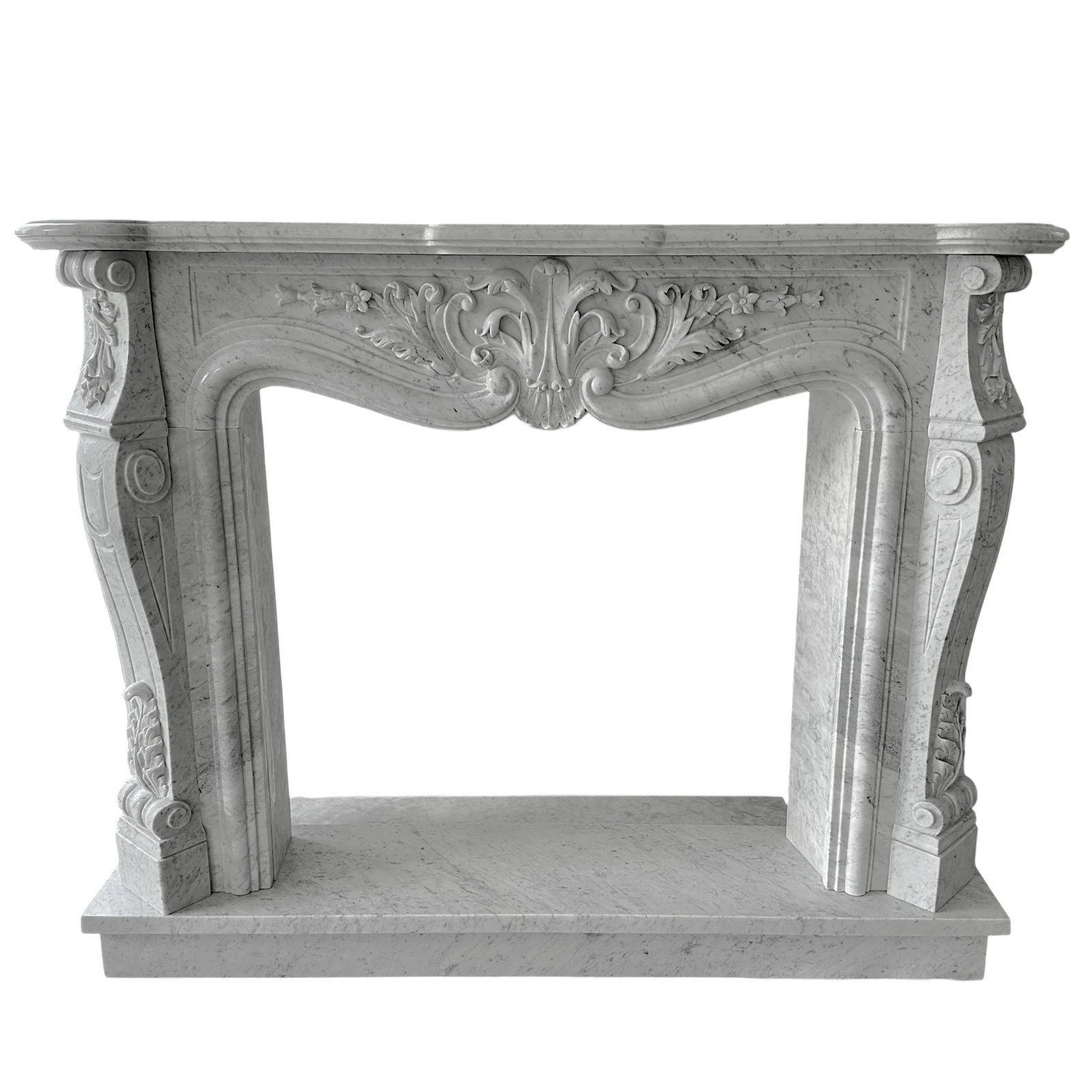 camino-marmo-carrara-venature-cosebelleantichemoderne