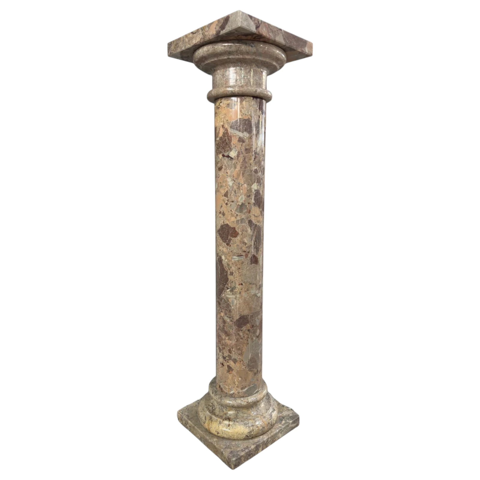 colonna-breccia-capraia-decorativa-salone-marmo-cosebelleantichemoderne