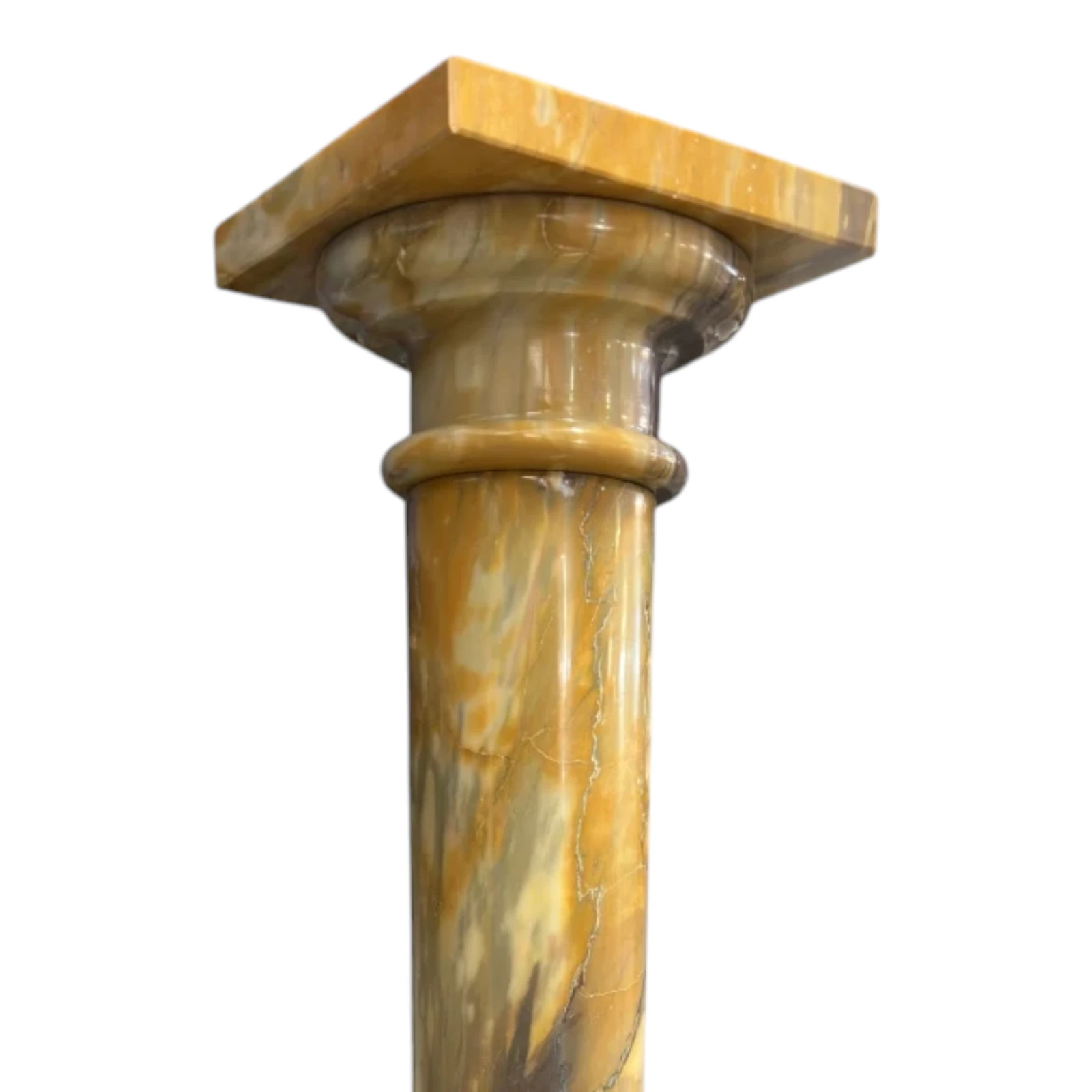colonna-giallo-siena-decorativa-marmo-cosebelleantichemoderne