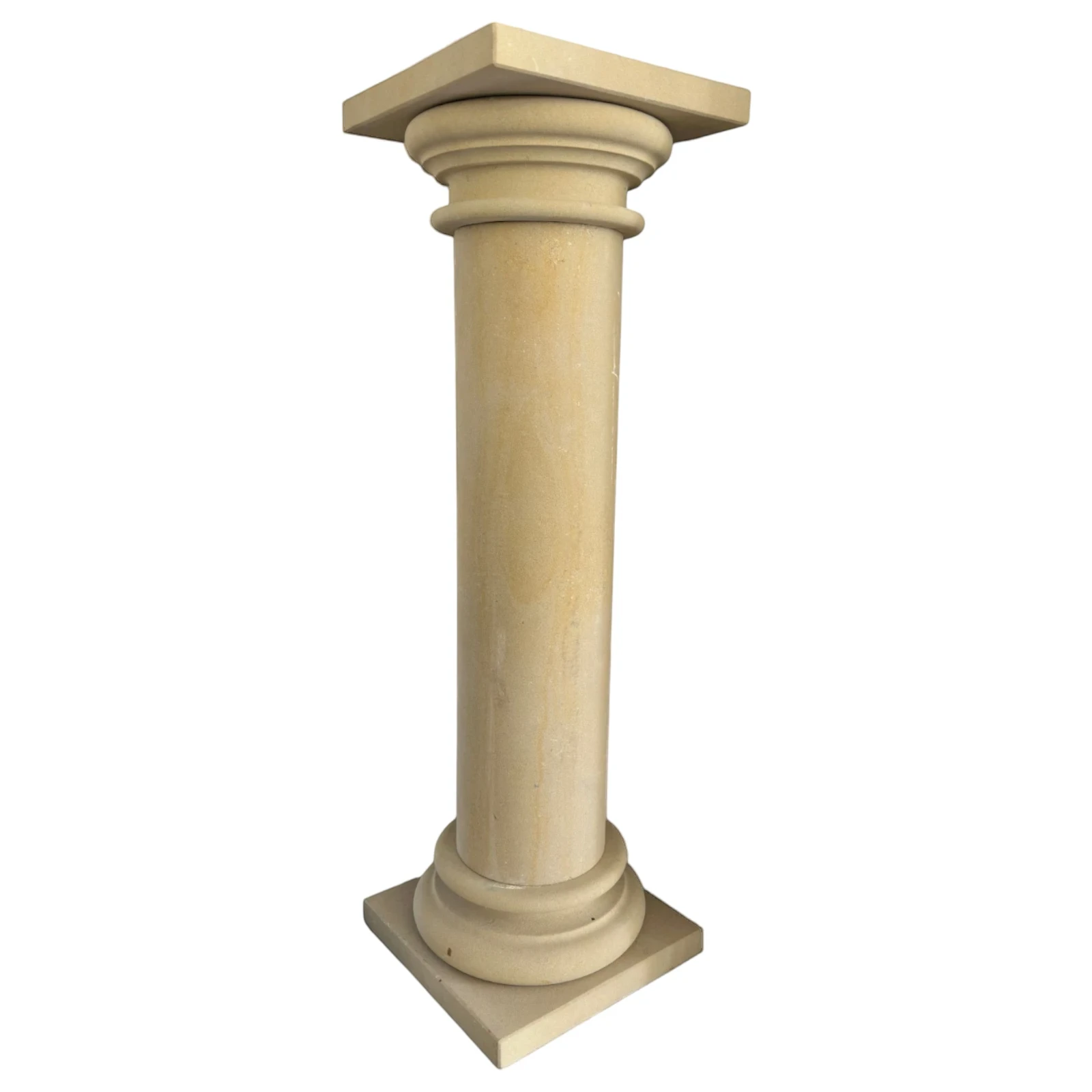 colonna-limestone-decorativa-salone-marmo-cosebelleantichemoderne