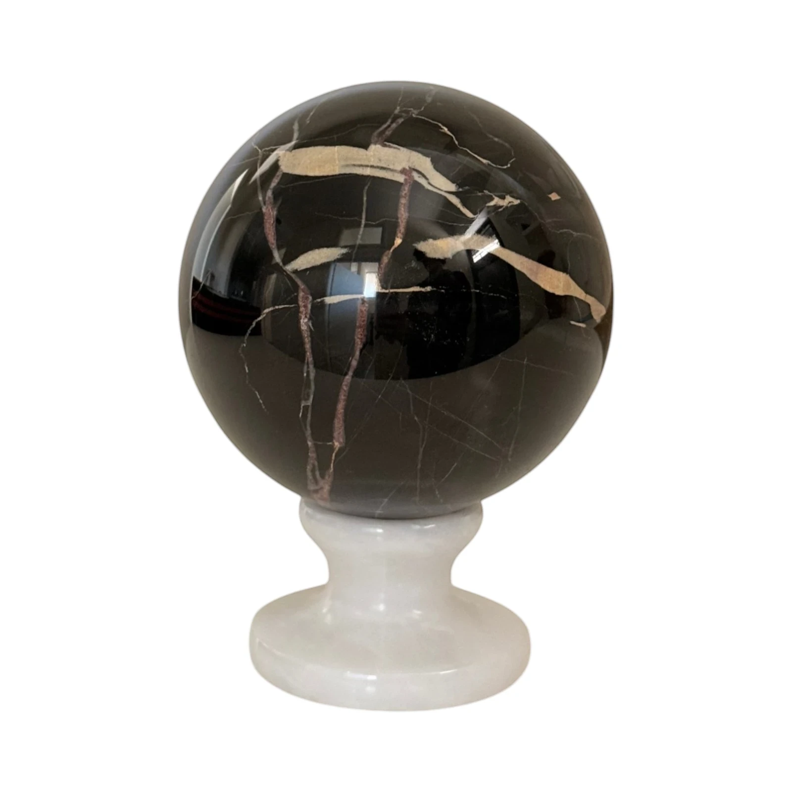 decorative-portoro-sphere-living-room-marble-cosebelleantichemoderne
