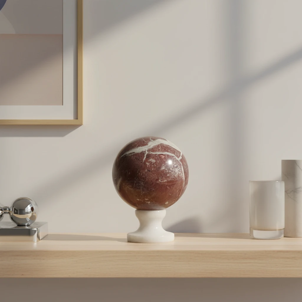 decorative-rosso-levanto-sphere-living-room-marble-cosebelleantichemoderne