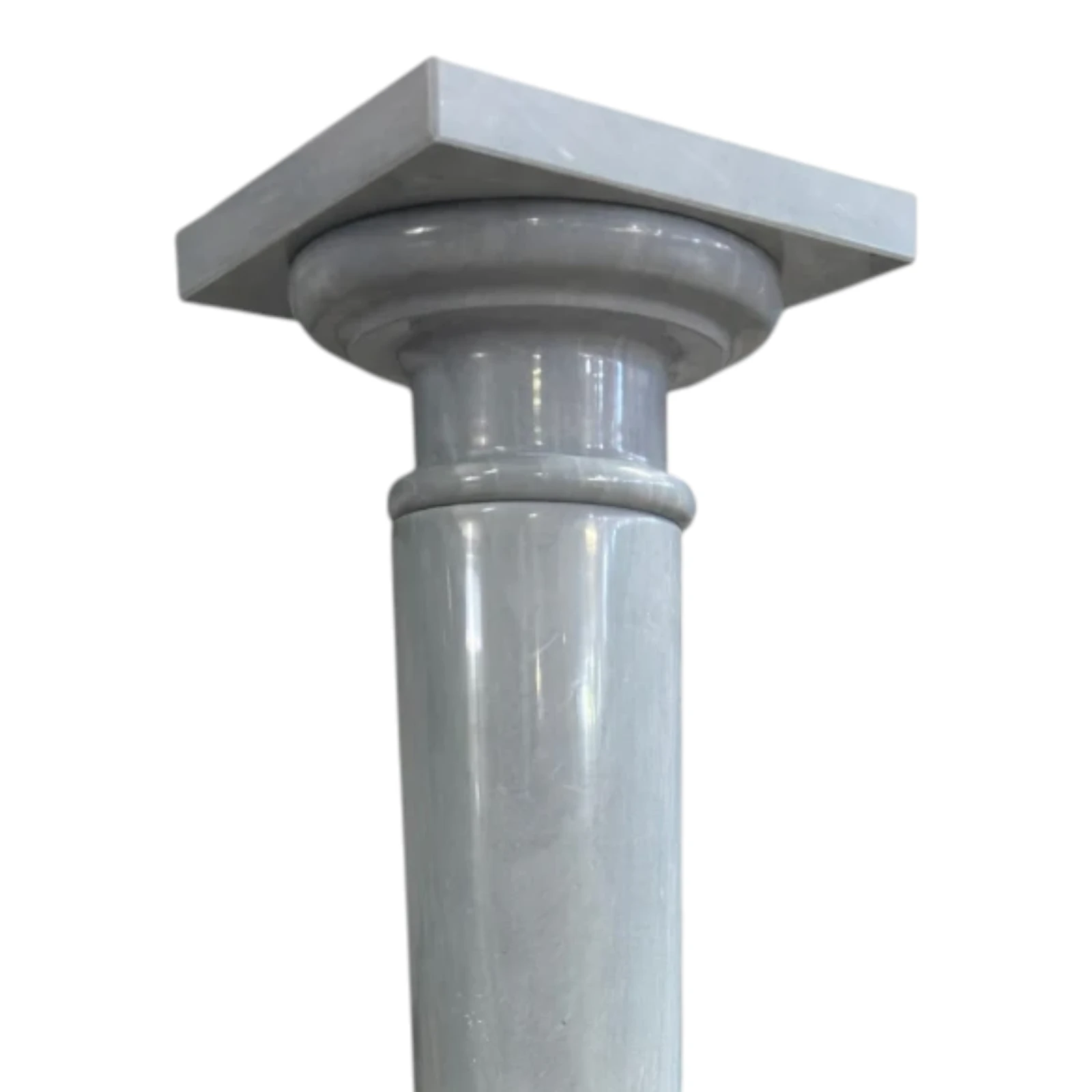 colonna-bardiglio-decorativa-salone-marmo-cosebelleantichemoderne