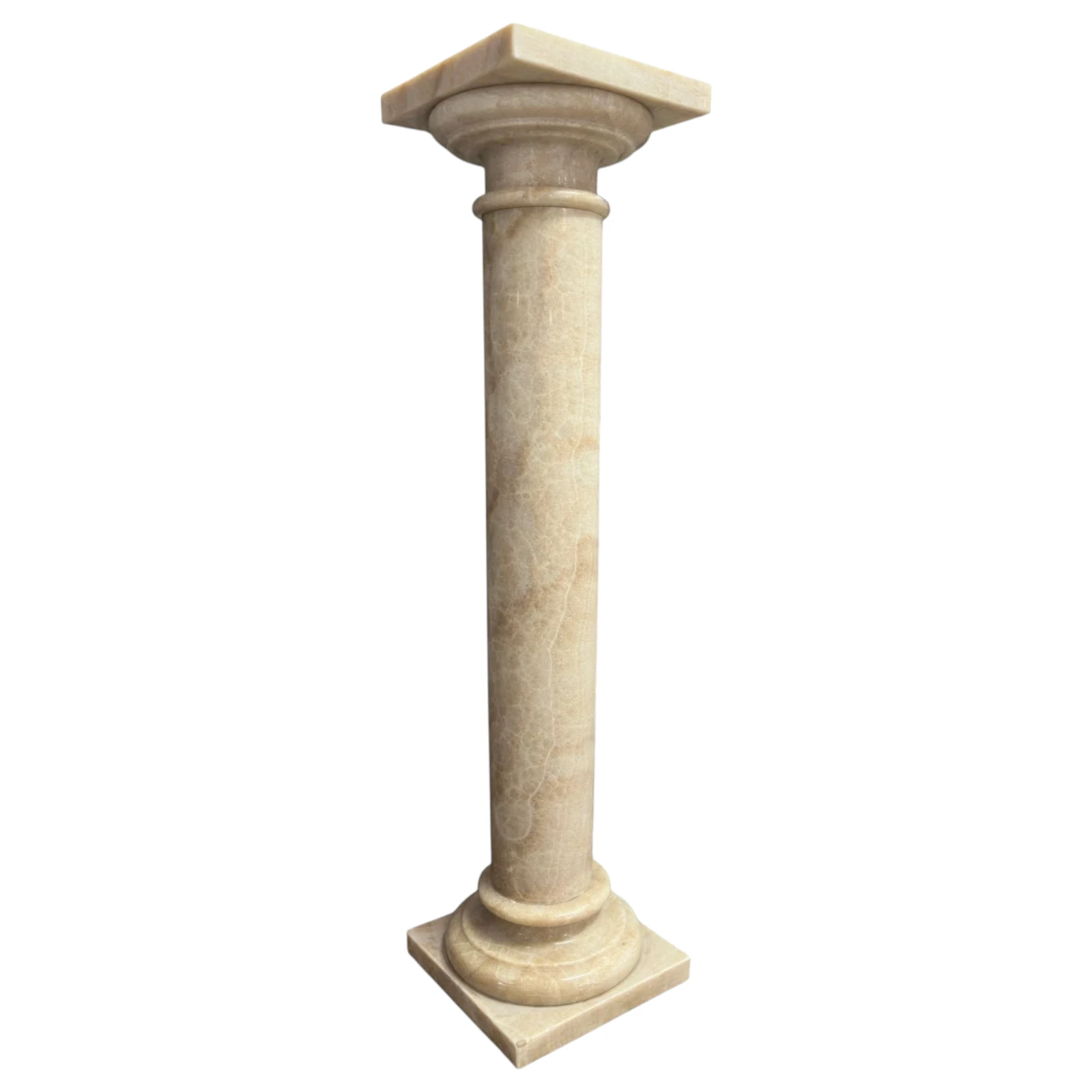 colonna-onice-giallo-decorativa-marmo-cosebelleantichemoderne