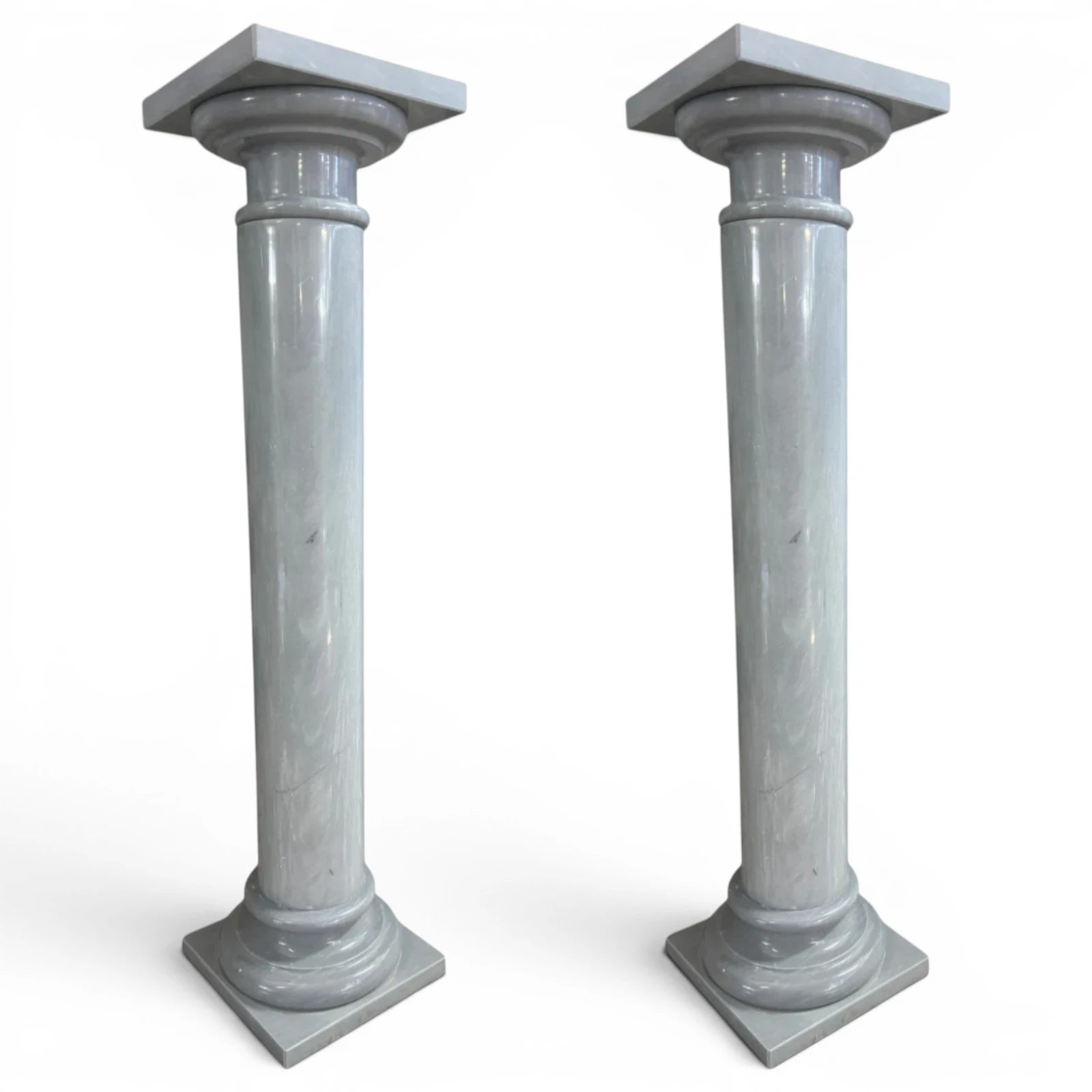 coppia-colonna-bardiglio-decorativa-salone-marmo-cosebelleantichemoderne