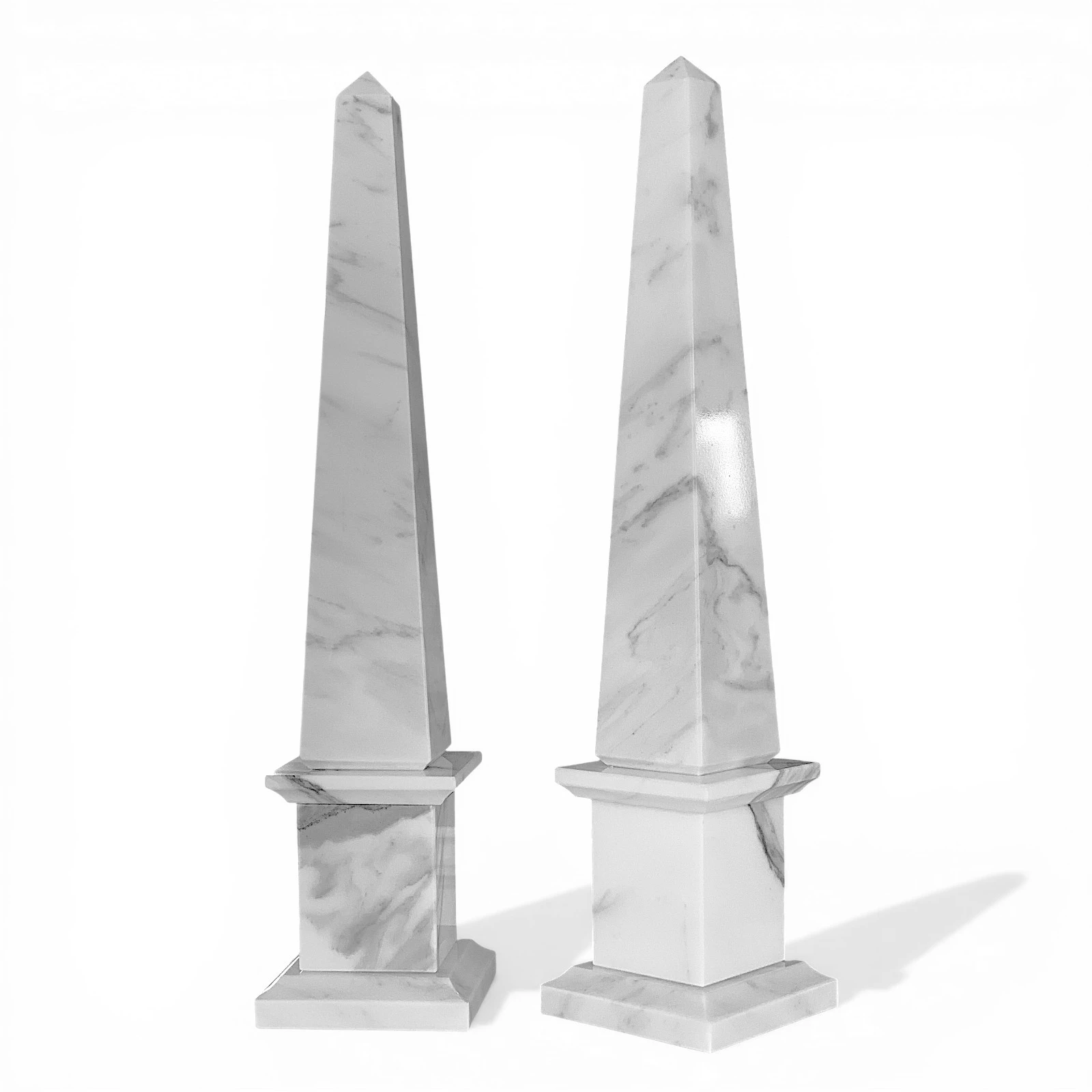 coppia-obelischi-marmo-calacatta-cosebelleantichemoderne