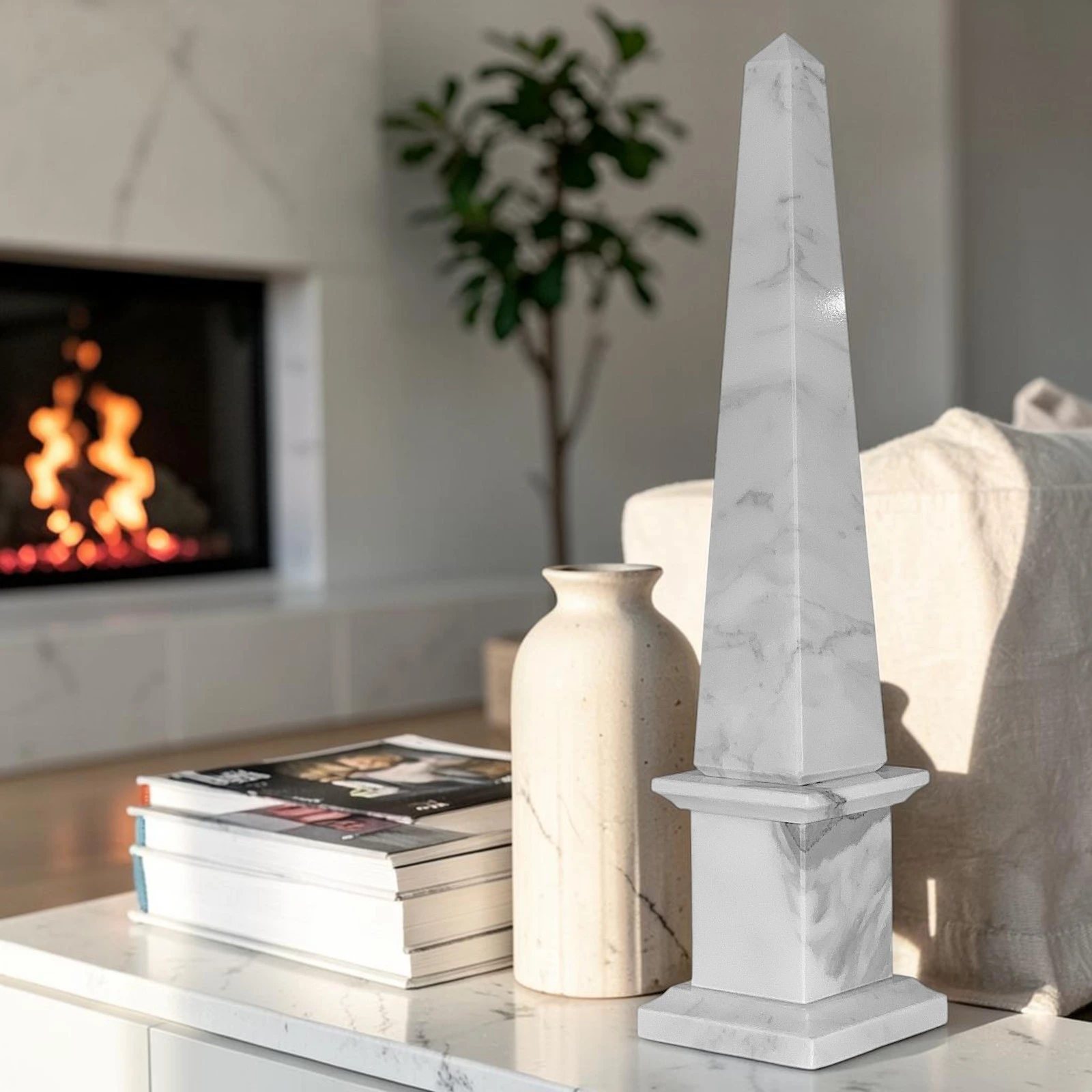 obelisco-marmo-calacatta-cosebelleantichemoderne