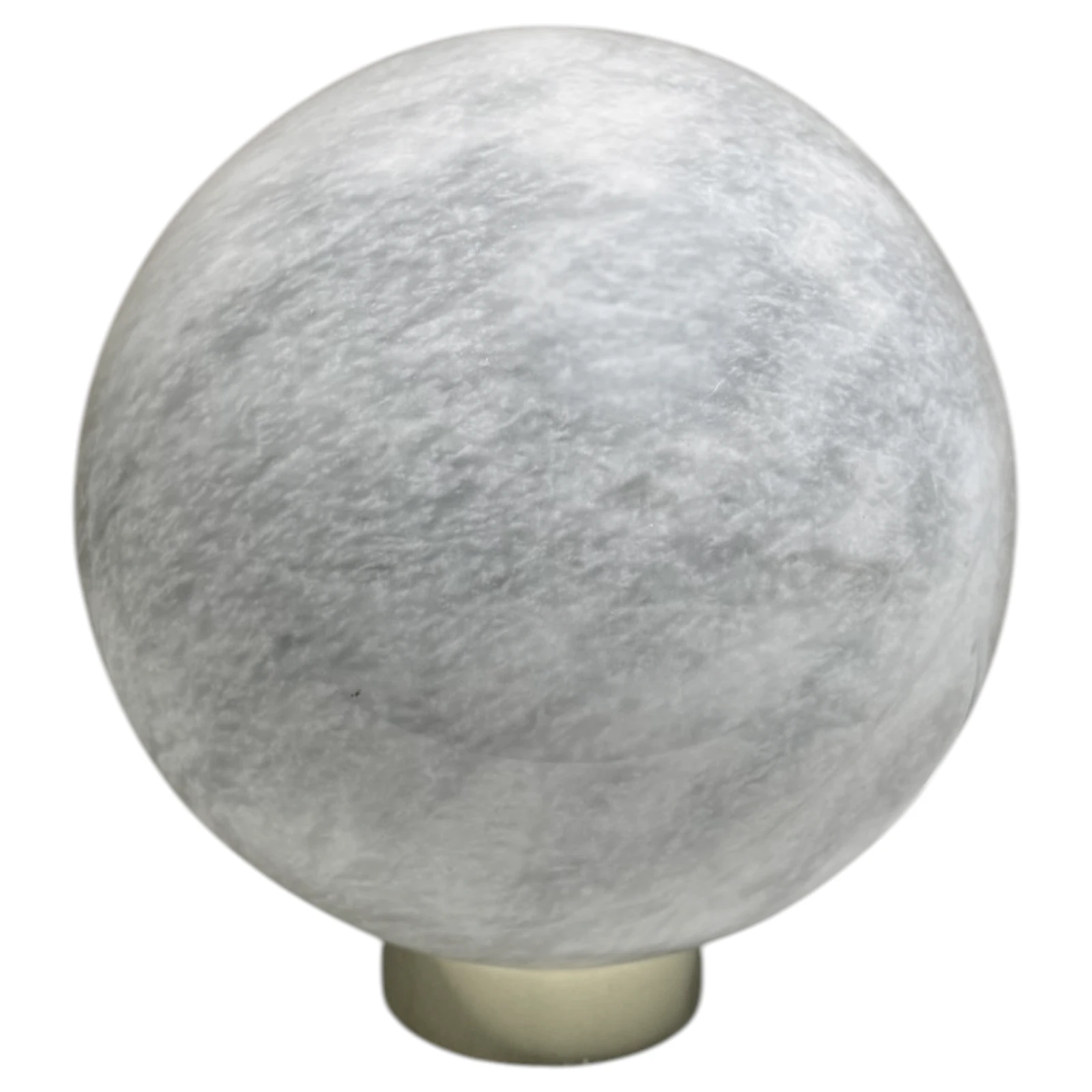 sfera-marmo-bianco-decorativa-cosebelleantichemoderne